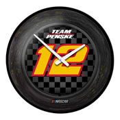 Ryan Blaney: Tire Framed - Modern Disc Wall Clock, NARB12-510-02