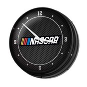 NASCAR: Retro Lighted Wall Clock, FNB-NASCAR-550-02A