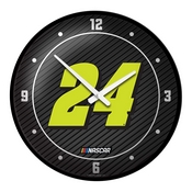 William Bryon: Modern Disc Wall Clock, NAWB24-510-01