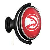 Atlanta Hawks: Original Oval Rotating Lighted Wall Sign, FNB-NBAHAW-125-01A