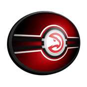 Atlanta Hawks: Oval Slimline Lighted Wall Sign, NBAHAW-140-01