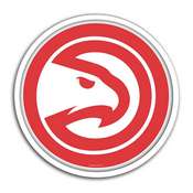 Atlanta Hawks: Modern Disc Wall Sign, NBAHAW-230-01