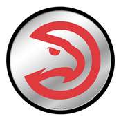 Atlanta Hawks: Modern Disc Mirrored Wall Sign, NBAHAW-235-01