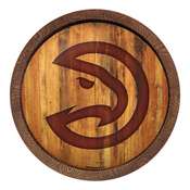 Atlanta Hawks: "Faux" Barrel Top Sign, FNB-NBAHAW-240-01