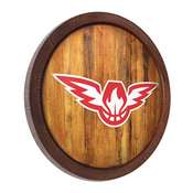 Atlanta Hawks: Logo - "Faux" Barrel Top Sign, FNB-NBAHAW-240-04