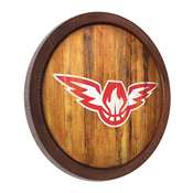 Atlanta Hawks: Logo - "Faux" Barrel Top Sign, FNB-NBAHAW-240-04