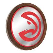 Atlanta Hawks: "Faux" Barrel Top Mirrored Wall Sign, FNB-NBAHAW-245-01A