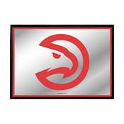 Atlanta Hawks: Framed Mirrored Wall Sign, FNB-NBAHAW-265-01A