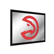 Atlanta Hawks: Framed Mirrored Wall Sign, FNB-NBAHAW-265-01A