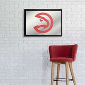 Atlanta Hawks: Framed Mirrored Wall Sign, FNB-NBAHAW-265-01A