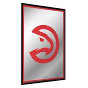 Atlanta Hawks: Vertical Framed Mirrored Wall Sign, FNB-NBAHAW-275-01A