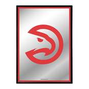 Atlanta Hawks: Vertical Framed Mirrored Wall Sign, FNB-NBAHAW-275-01A
