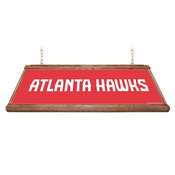 Atlanta Hawks: Premium Wood Pool Table Light, NBAHAW-330-01