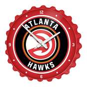 Atlanta Hawks: Bottle Cap Wall Clock, NBAHAW-540-01