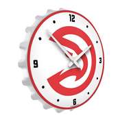 Atlanta Hawks: Bottle Cap Lighted Wall Clock, NBAHAW-545-01