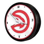 Atlanta Hawks: Retro Lighted Wall Clock, NBAHAW-550-01