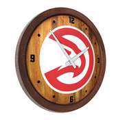Atlanta Hawks: "Faux" Barrel Top Clock, FNB-NBAHAW-560-01