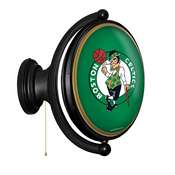 Boston Celtics: Original Oval Rotating Lighted Wall Sign, NBBCEL-125-01