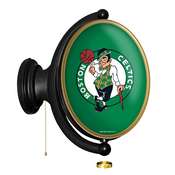 Boston Celtics: Original Oval Rotating Lighted Wall Sign, NBBCEL-125-01