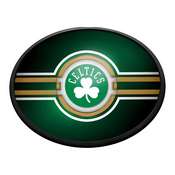 Boston Celtics: Oval Slimline Lighted Wall Sign, NBBCEL-140-01