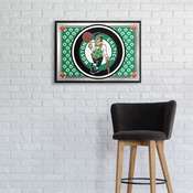 Boston Celtics: Team Spirit - Framed Mirrored Wall Sign, FNB-NBBCEL-265-02A