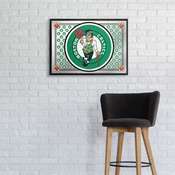 Boston Celtics: Team Spirit - Framed Mirrored Wall Sign, FNB-NBBCEL-265-02A