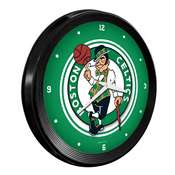 Boston Celtics: Ribbed Frame Wall Clock, NBBCEL-530-01