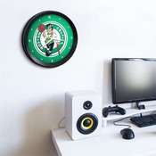Boston Celtics: Ribbed Frame Wall Clock, NBBCEL-530-01