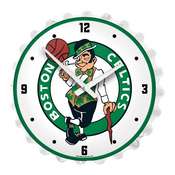 Boston Celtics: Bottle Cap Lighted Wall Clock, NBBCEL-545-01