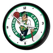 Boston Celtics: Retro Lighted Wall Clock, NBBCEL-550-01