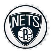 Brooklyn Nets: Bottle Cap Wall Light, NBBNET-215-01