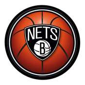 Brooklyn Nets: Basketball - Modern Disc Wall Sign, NBBNET-230-02