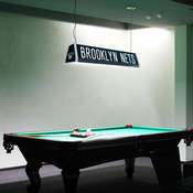 Brooklyn Nets: Standard Pool Table Light, NBBNET-310-01