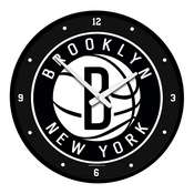 Brooklyn Nets: Modern Disc Wall Clock, NBBNET-510-01