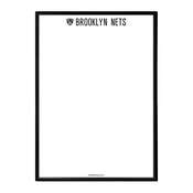 Brooklyn Nets: Framed Dry Erase Wall Sign, FNB-NBBNET-613-01A