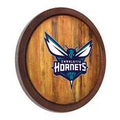 Charlotte Hornets: "Faux" Barrel Top Sign, FNB-NBCHAR-240-01