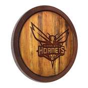 Charlotte Hornets: "Faux" Barrel Top Sign, FNB-NBCHAR-240-01