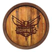 Charlotte Hornets: "Faux" Barrel Top Sign, FNB-NBCHAR-240-01