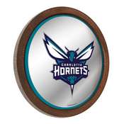 Charlotte Hornets: "Faux" Barrel Top Mirrored Wall Sign, FNB-NBCHAR-245-01A