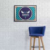 Charlotte Hornets: Team Spirit - Framed Mirrored Wall Sign, FNB-NBCHAR-265-02A