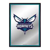 Charlotte Hornets: Framed Mirrored Wall Sign - Vertical, FNB-NBCHAR-275-01A
