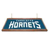 Charlotte Hornets: Premium Wood Pool Table Light, NBCHAR-330-01