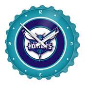 Charlotte Hornets: Bottle Cap Wall Clock, NBCHAR-540-01