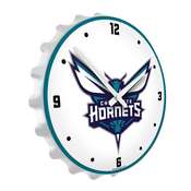 Charlotte Hornets: Bottle Cap Lighted Wall Clock, NBCHAR-545-01