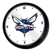 Charlotte Hornets: Retro Lighted Wall Clock, NBCHAR-550-01