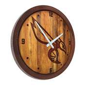 Charlotte Hornets: Logo - "Faux" Barrel Top Clock, FNB-NBCHAR-560-04