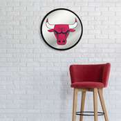 Chicago Bulls: Modern Disc Mirrored Wall Sign, NBCHIC-235-01