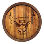 Chicago Bulls: "Faux" Barrel Top Sign, FNB-NBCHIC-240-01