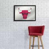 Chicago Bulls: Framed Mirrored Wall Sign - Horizontal, FNB-NBCHIC-265-01A