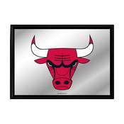 Chicago Bulls: Framed Mirrored Wall Sign - Horizontal, FNB-NBCHIC-265-01A